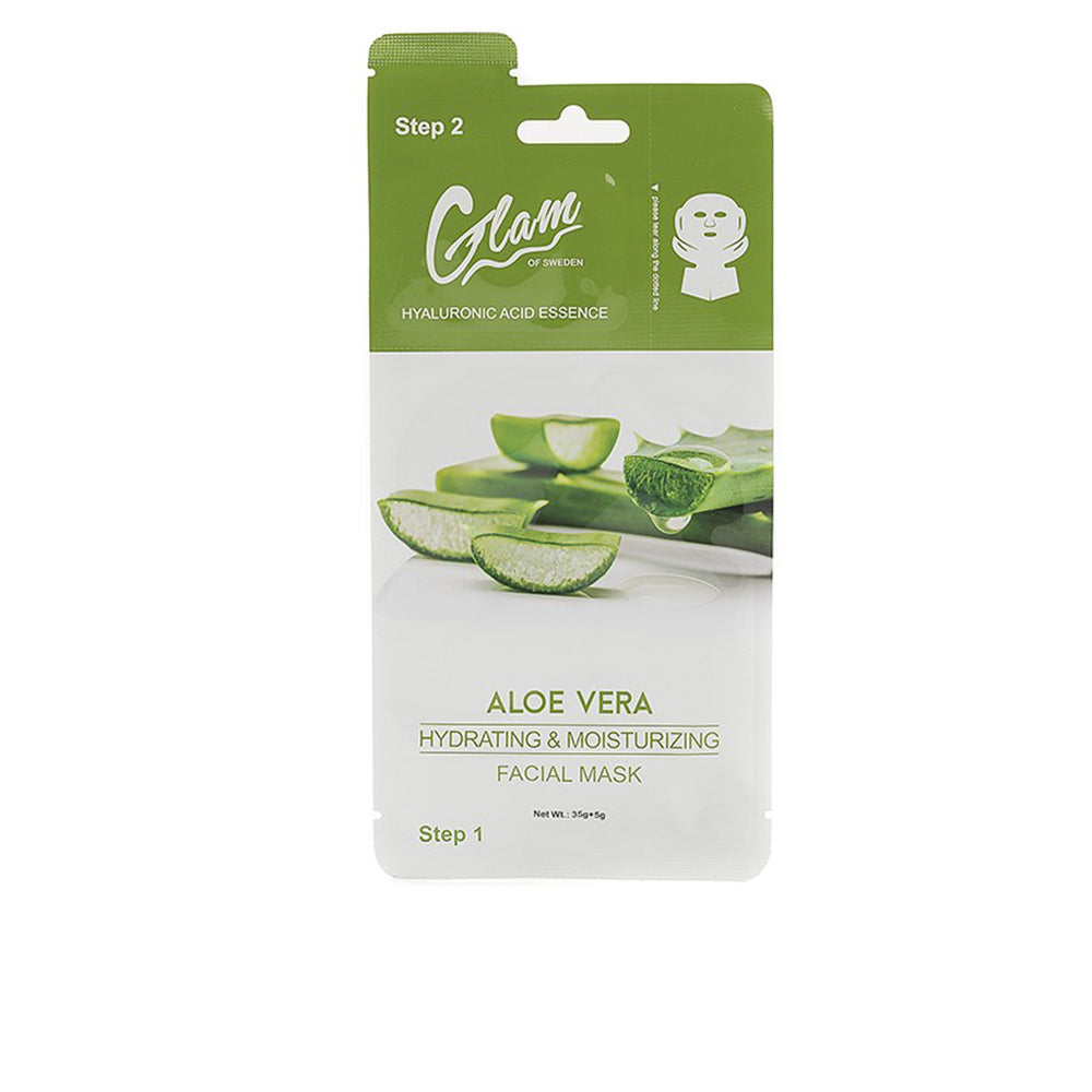 GLAMOFSWEDEN Aloe-Infused Facial Mask