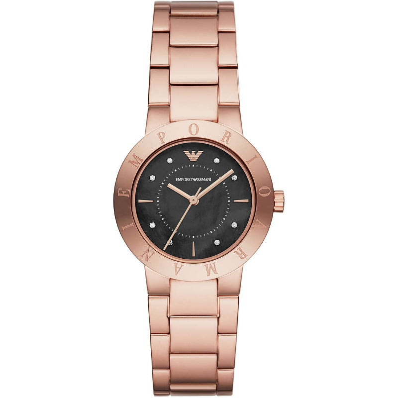 Emporio Armani Rose Gold Analog Watch