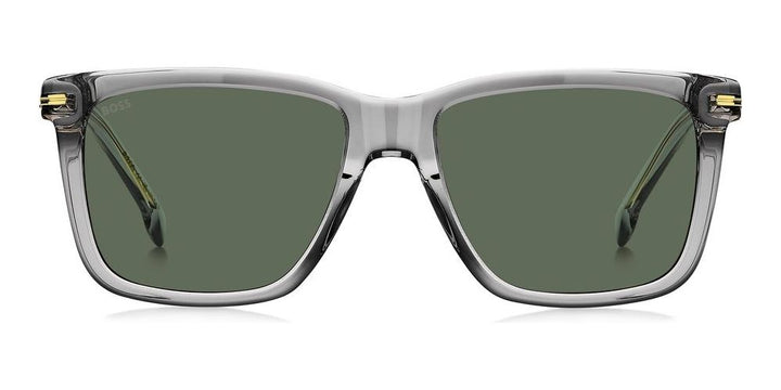 Refined Vision in Transparent Gray and Gold