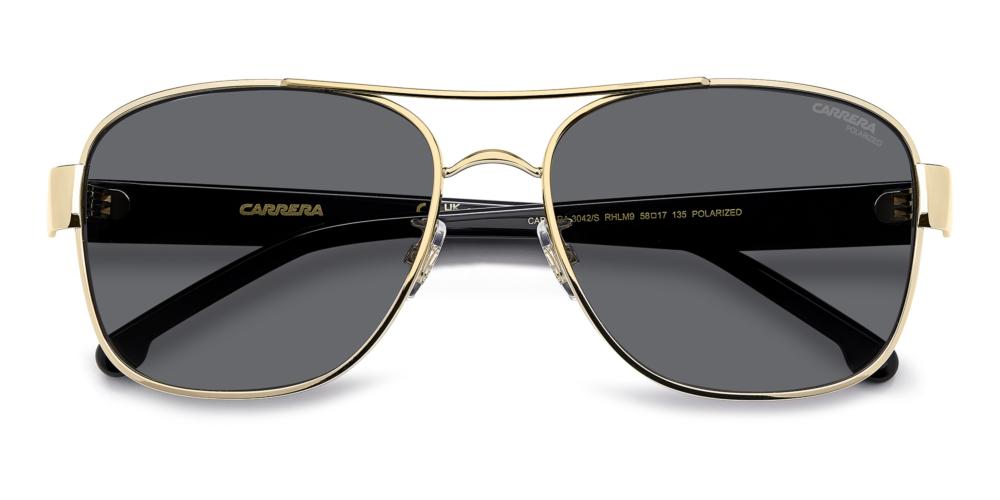Timeless Gold Aviator with Dark Gray Precision