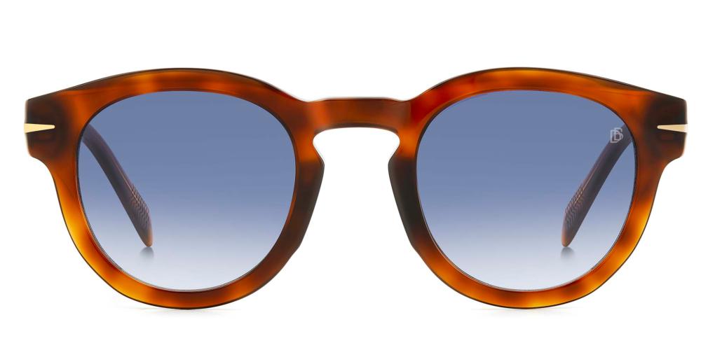 Timeless Tortoiseshell Vision in Blue Gradient