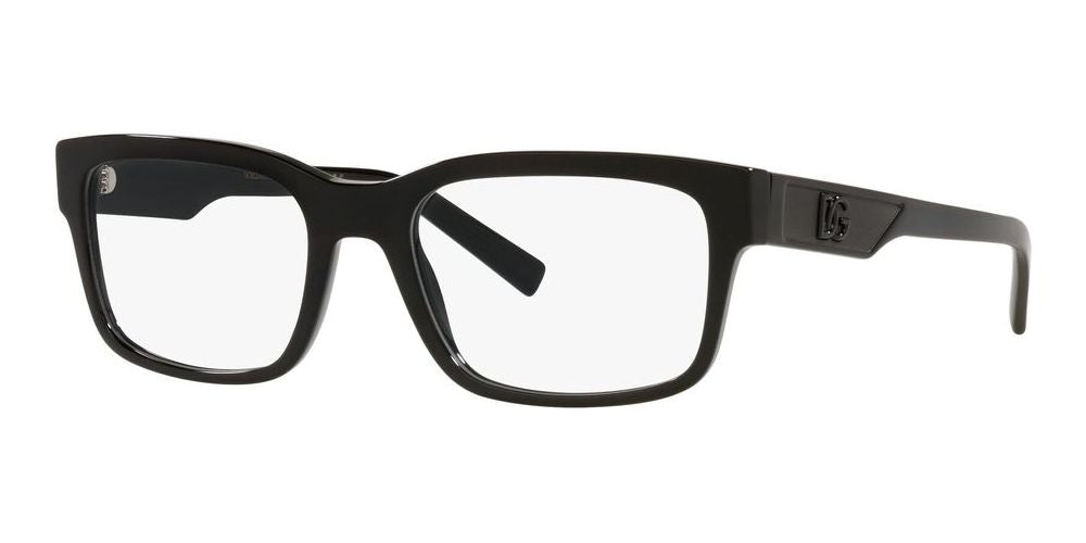 Timeless Black Acetate Eyeglasses for Men