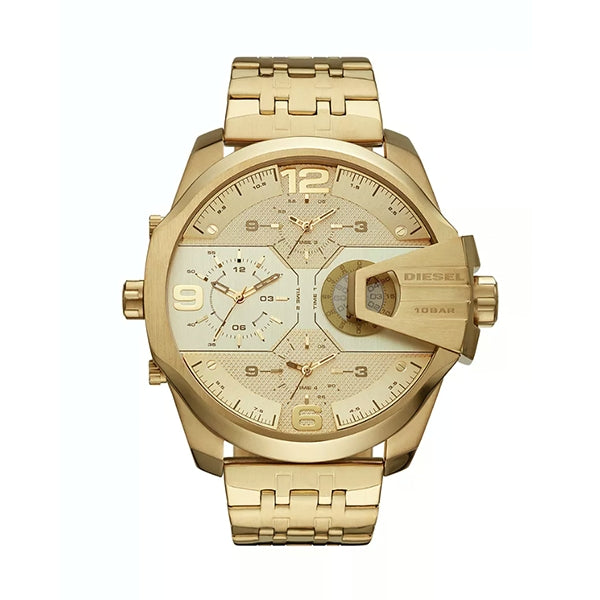 Diesel Gold-Tone Chronograph Watch for Men