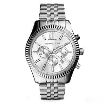 Michael Kors Silver Chronograph Watch