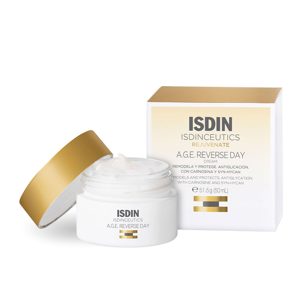 50 ml jar of lightweight anti-glycation day cream, Unisex skincare cream