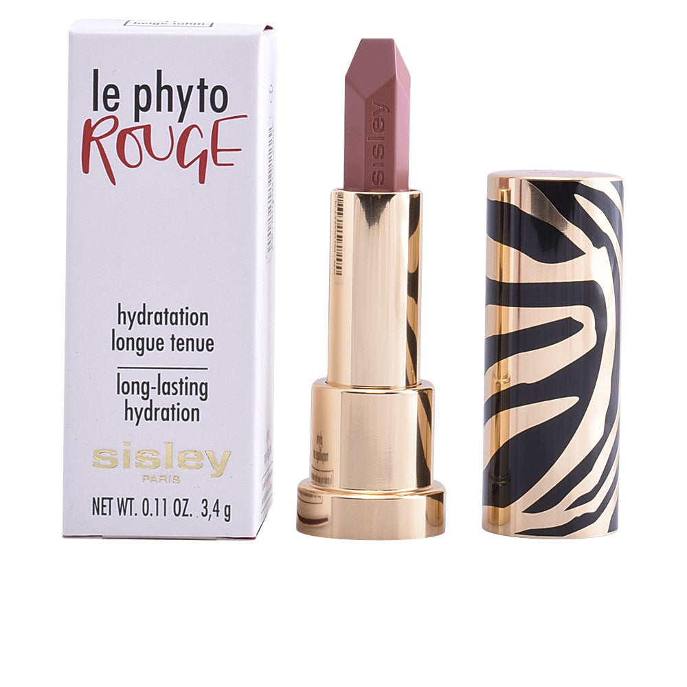 Beige gel lipstick in magnetic case with angled bullet, 3.4 g, Unisex
