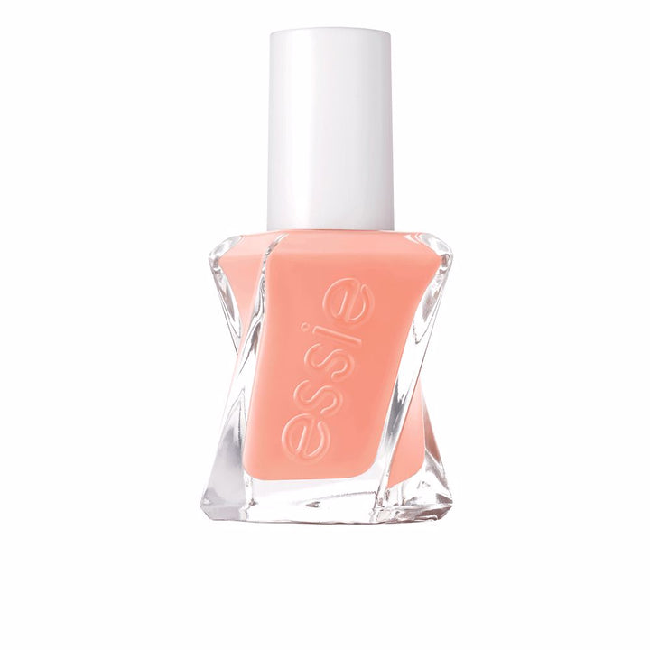 13.5 ml sheer rose gel-effect nail polish bottle with wide brush, Unisex