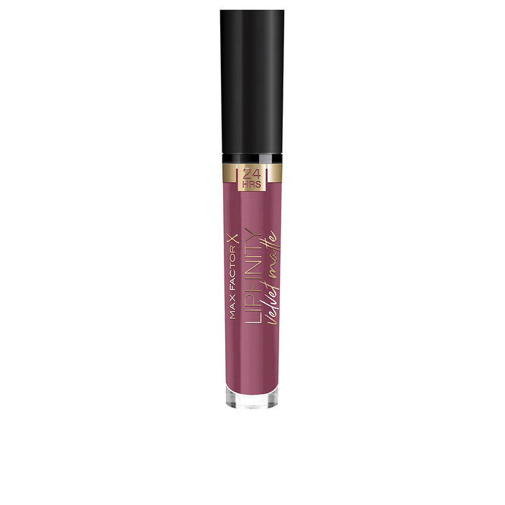 Matte merlot velvet lipstick, 3.5 ml, precise applicator, deep red shade