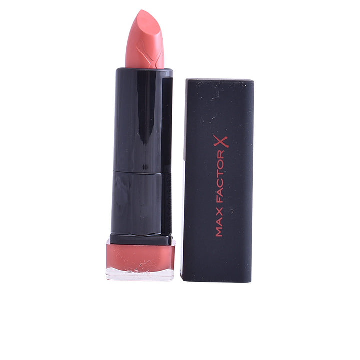 Matte lipstick bullet in warm sunkiss shade, creamy texture, 28 g tube