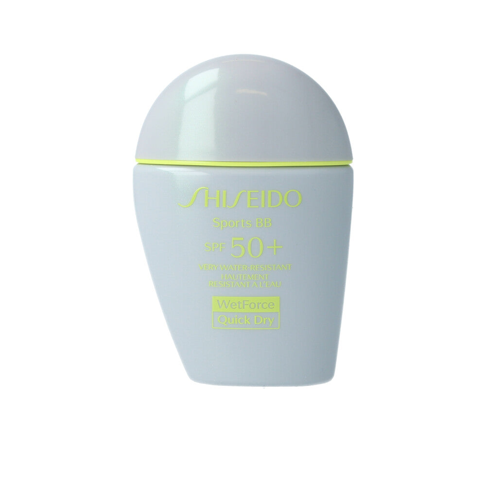 30 ml tinted sports BB cream tube, very dark shade, SPF50+ water‑resistant