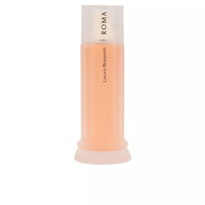 Rectilinear glass bottle of Oriental spiced eau de toilette, 100 ml, amber liquid