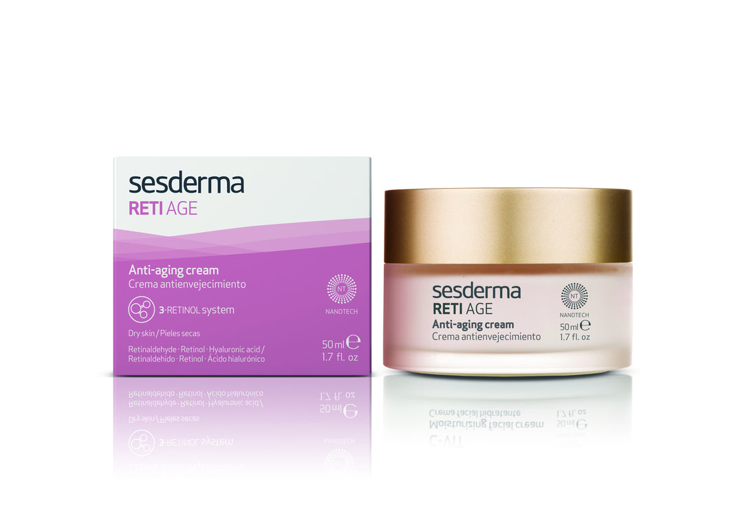 50 ml cream jar; rich emollient texture for dry, mature skin