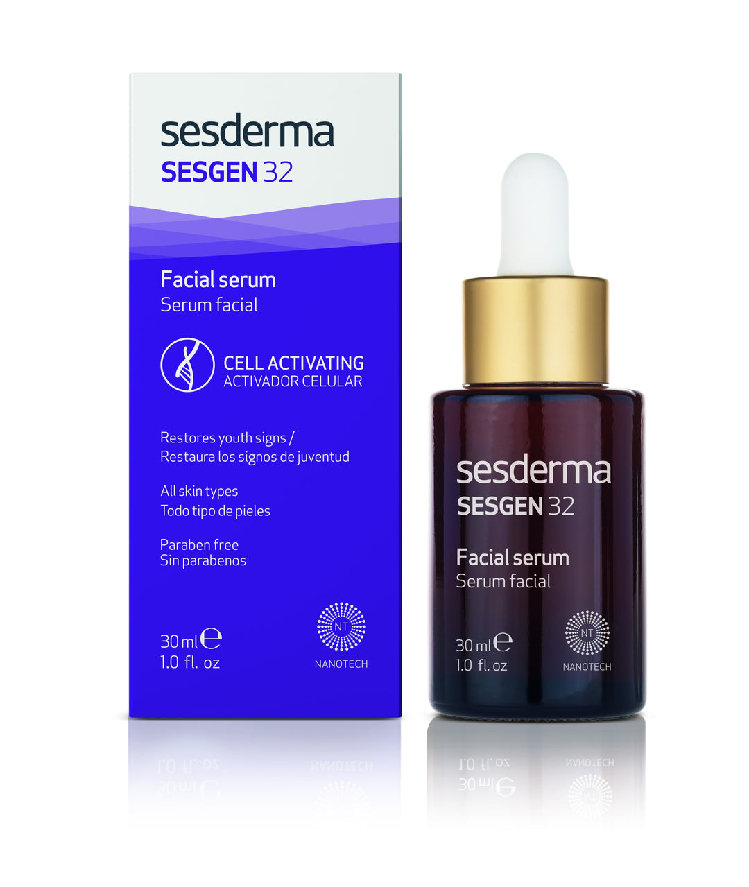 30 ml pump bottle of anti‑age cellular activator serum for Women, lightweight texture