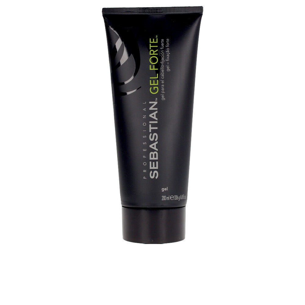 200 ml pearlescent strong-hold styling gel tube for Unisex use
