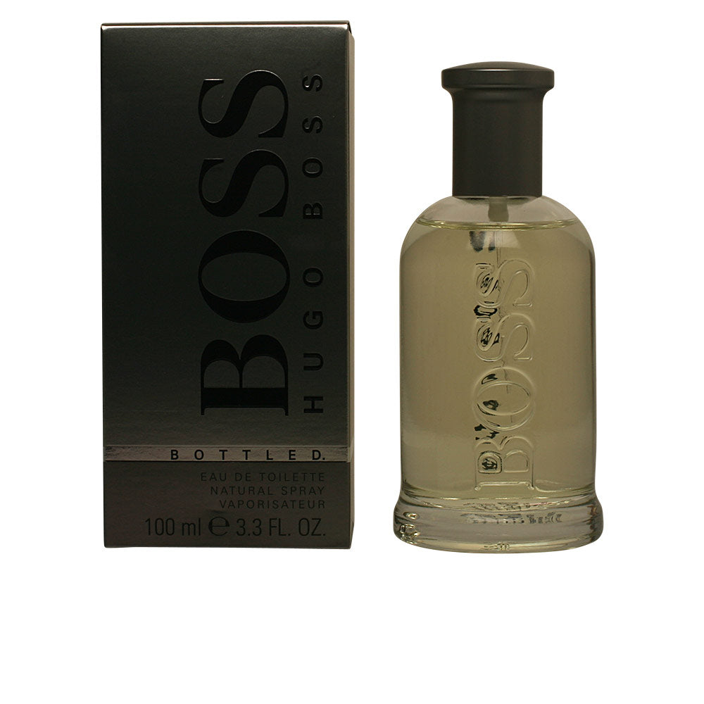 100 ml eau de toilette spray bottle; woody-fruity scent for Man.