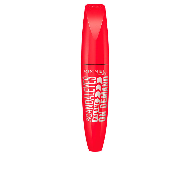Black mascara tube and hybrid bristle wand, 12 ml, buildable volume