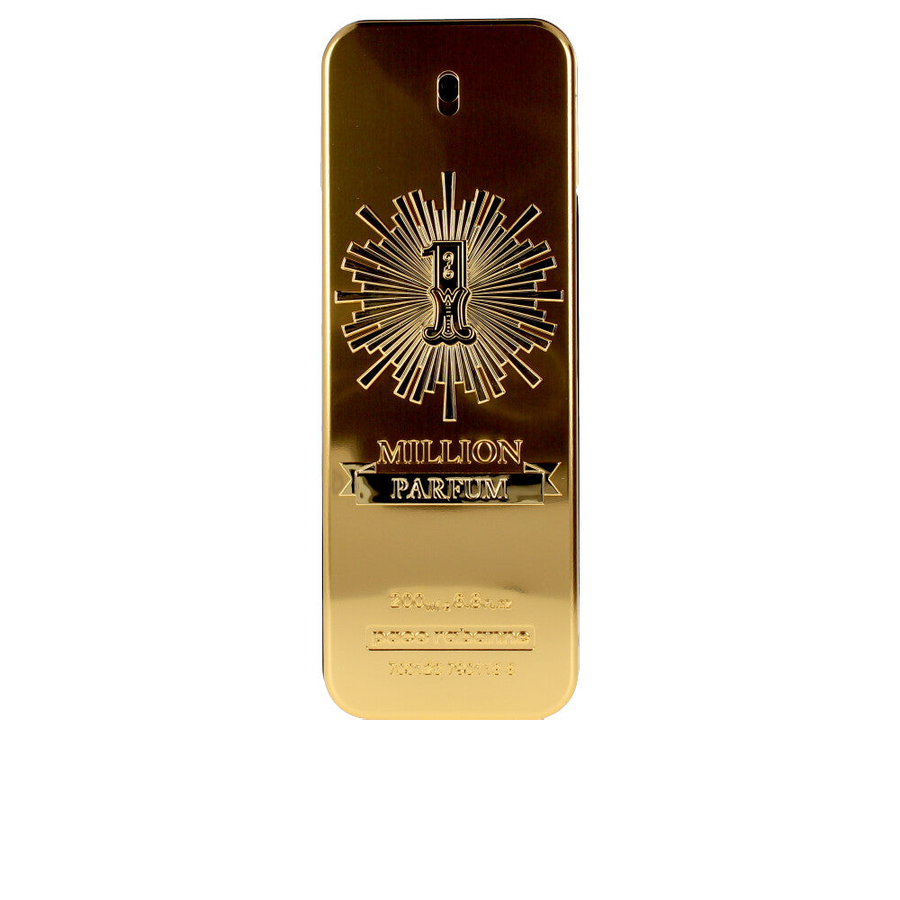 Gilded lingot perfume bottle, 50 ml, leather-floral parfum for Man
