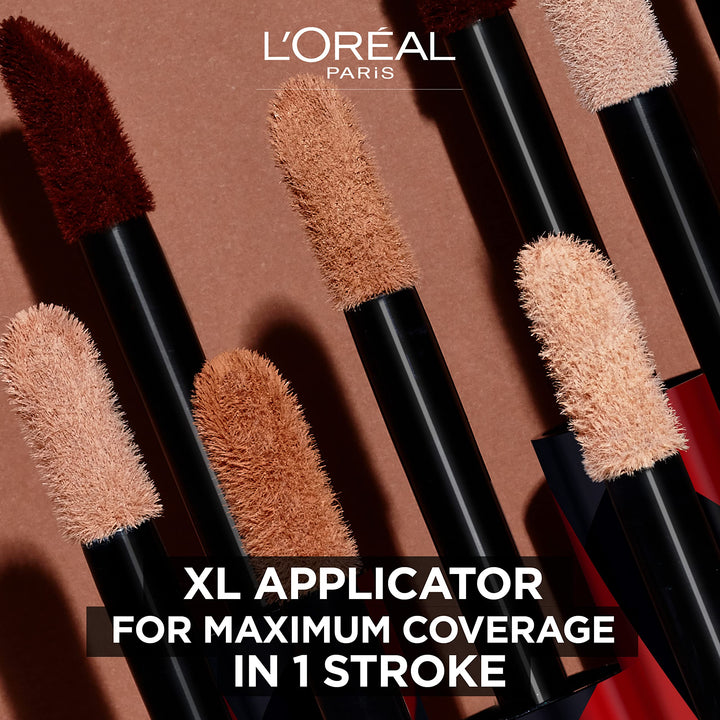 Tube concealer with oversized doe‑foot applicator; shade 324 Oatmeal Unisex, 11 ml