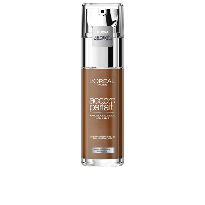 30 ml liquid foundation bottle, hydrating formula, shade 10D deep golden