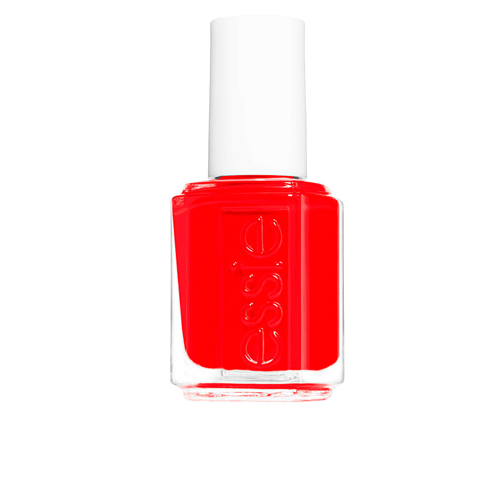 13.5 ml cream nail lacquer in classic red with brush visible