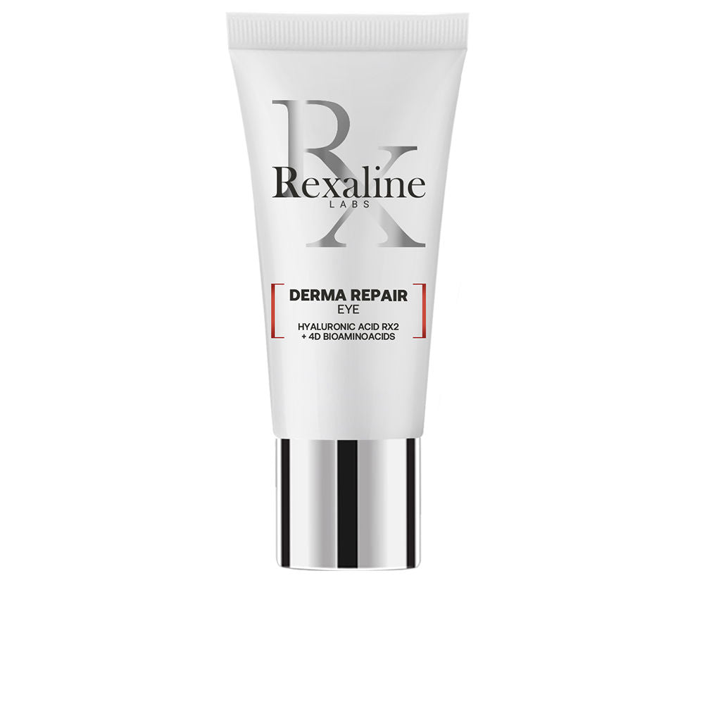 15 ml lightweight eye cream tube, pale cream texture for sensitive skin