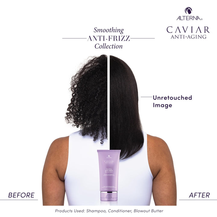 150 ml tube of Caviar smoothing blowout butter for Unisex anti-frizz styling