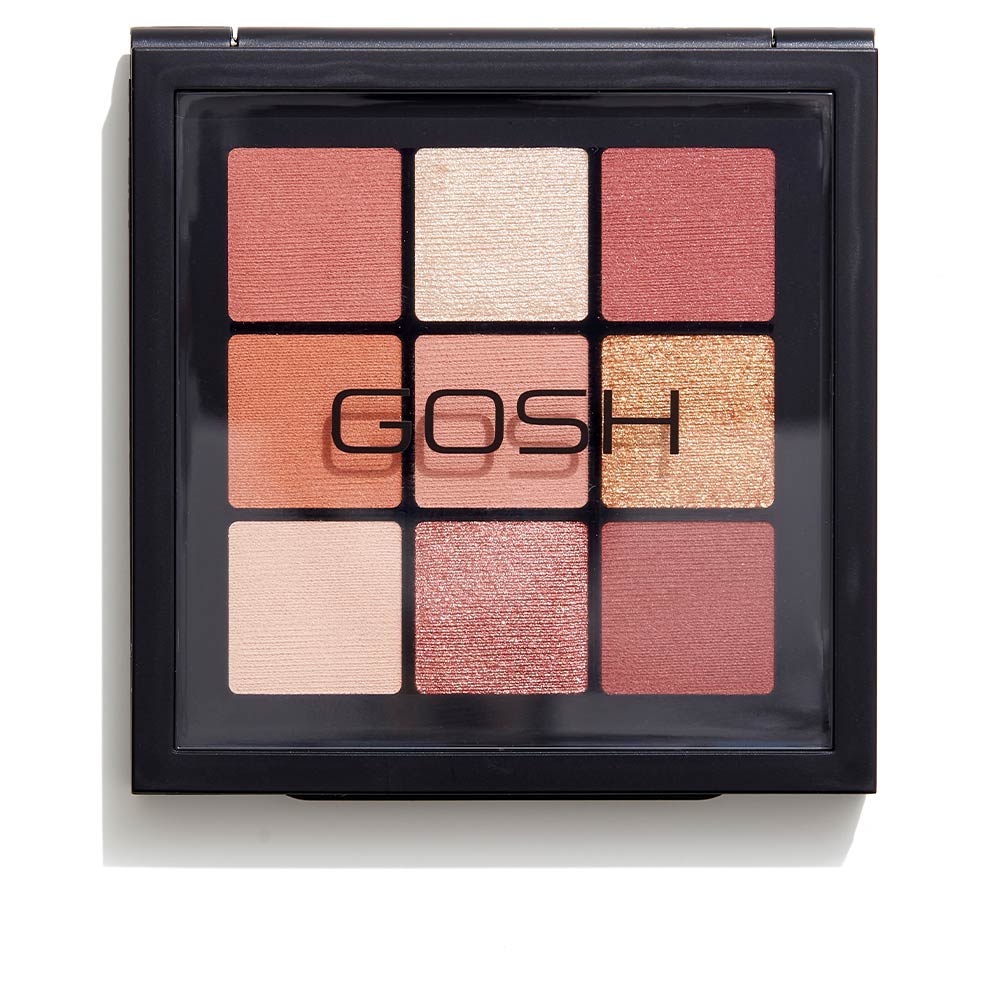 Compact eyeshadow palette with eight matte and metallic shades, 8 g, shade 002-be humble