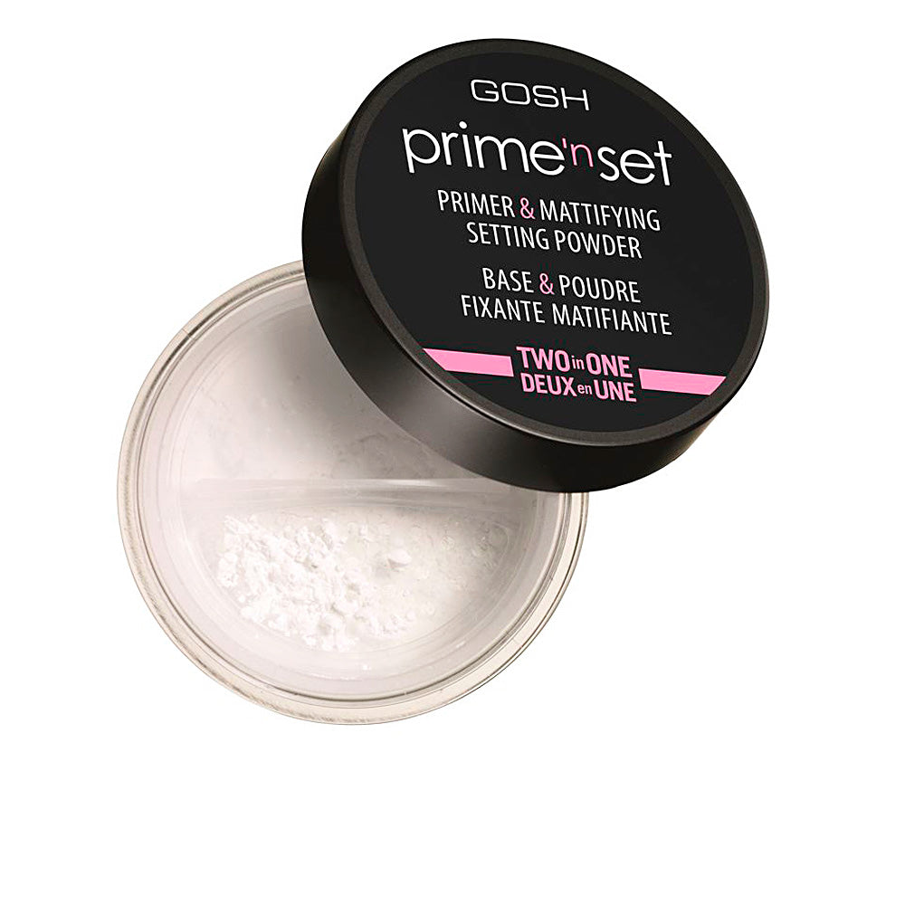 Translucent loose powder in dispenser, 7 g, dual primer and setting powder
