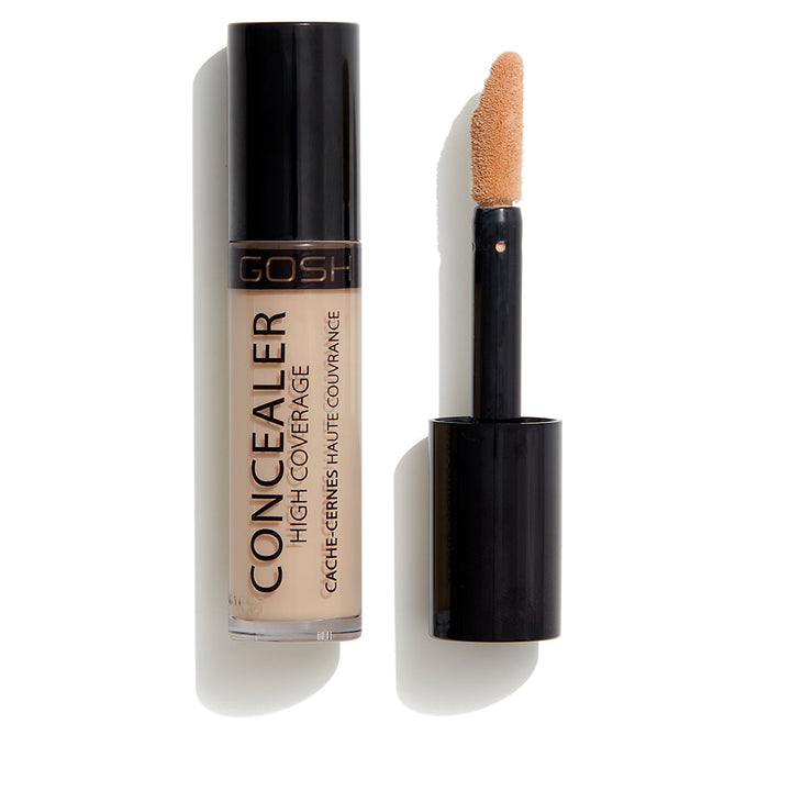 Tube of porcelain shade liquid concealer, 5.5 ml, cruelty‑free