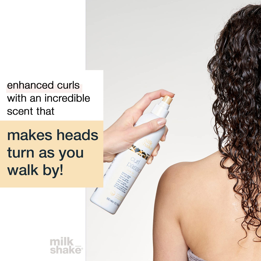 300 ml leave-in spray bottle for defining natural curls, lightweight formula