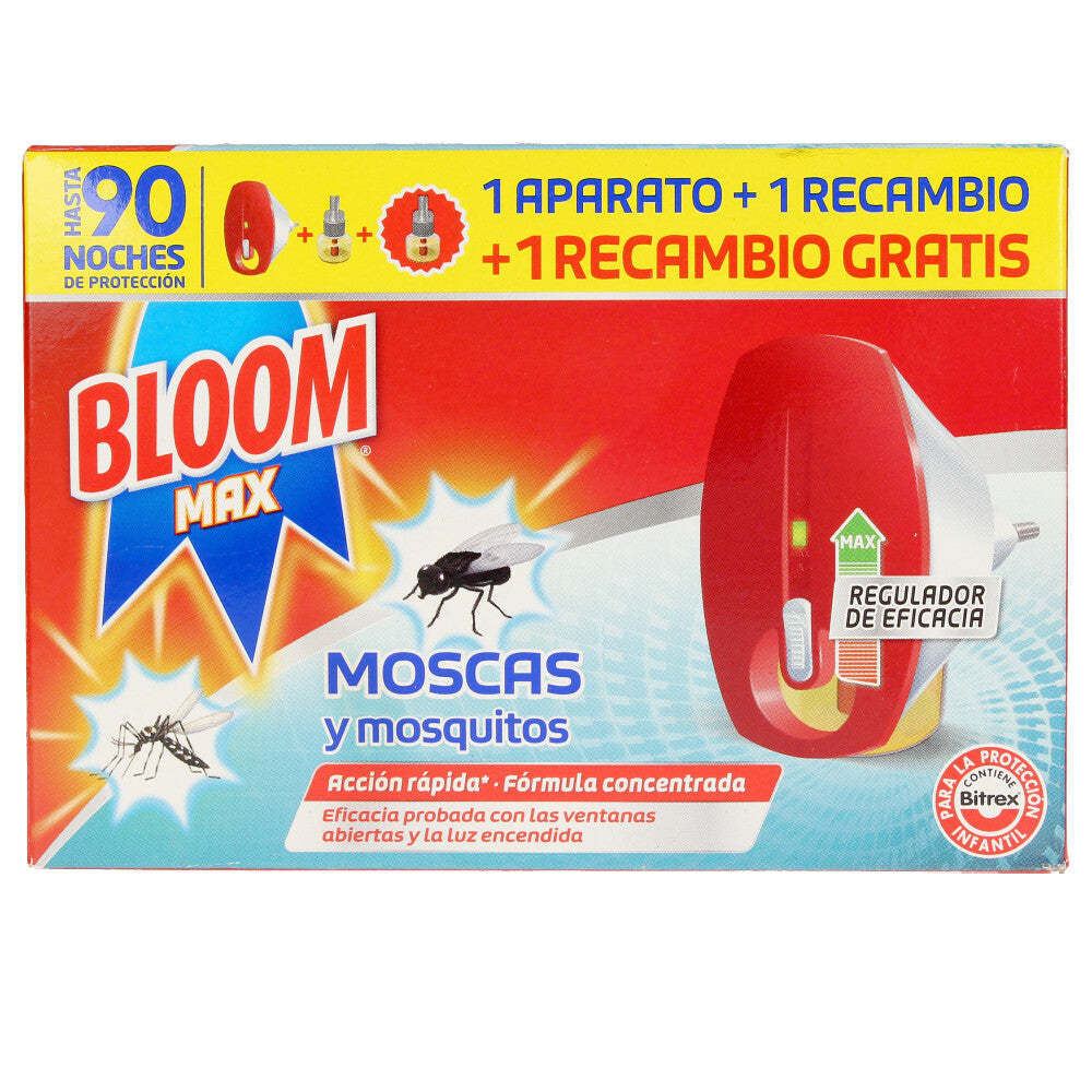 Plug‑in electric repellent diffuser with two refill cartridges, white compact design
