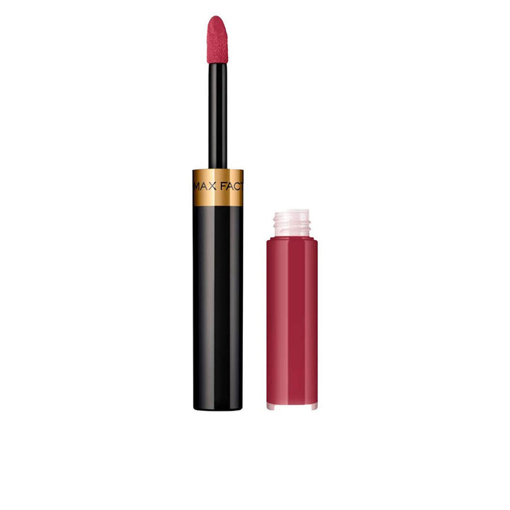 Slim two-step liquid lip: deep red pigment with clear balm, 2.3 ml