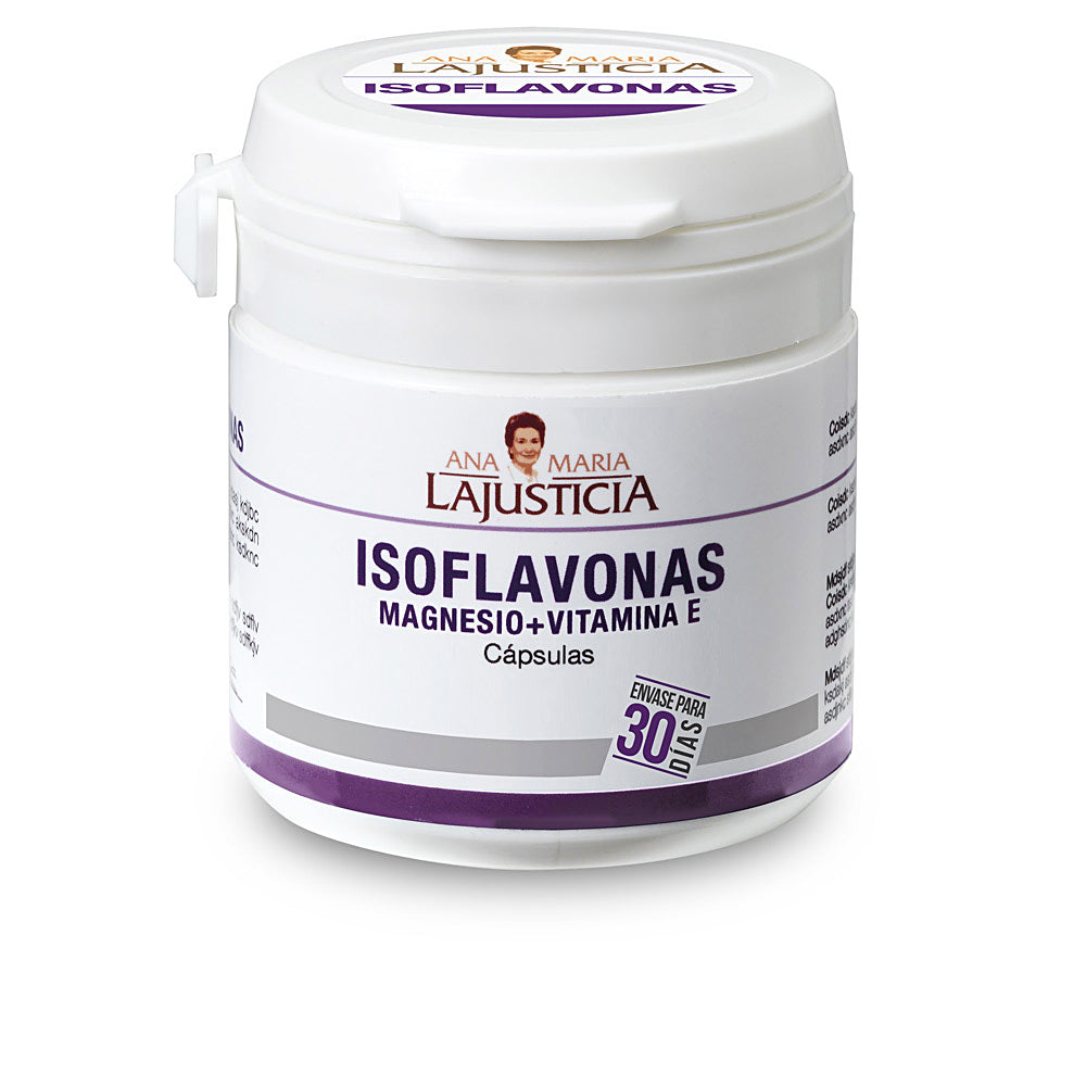 Box of 30 capsules — isoflavones, magnesium and vitamin E supplement, Unisex