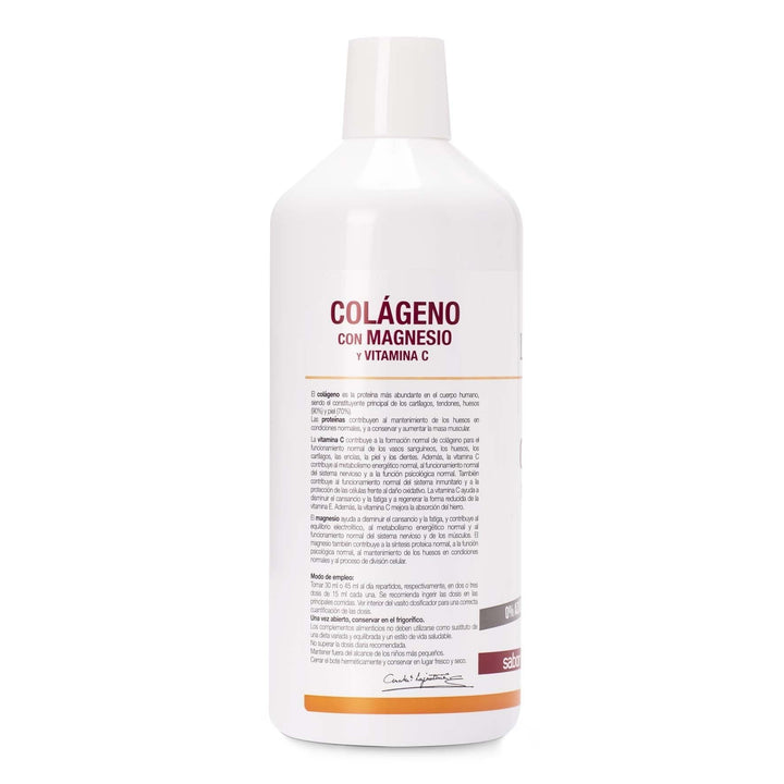 1,000 ml cherry hydrolysed collagen drink with magnesium and vitamin C, red bottle