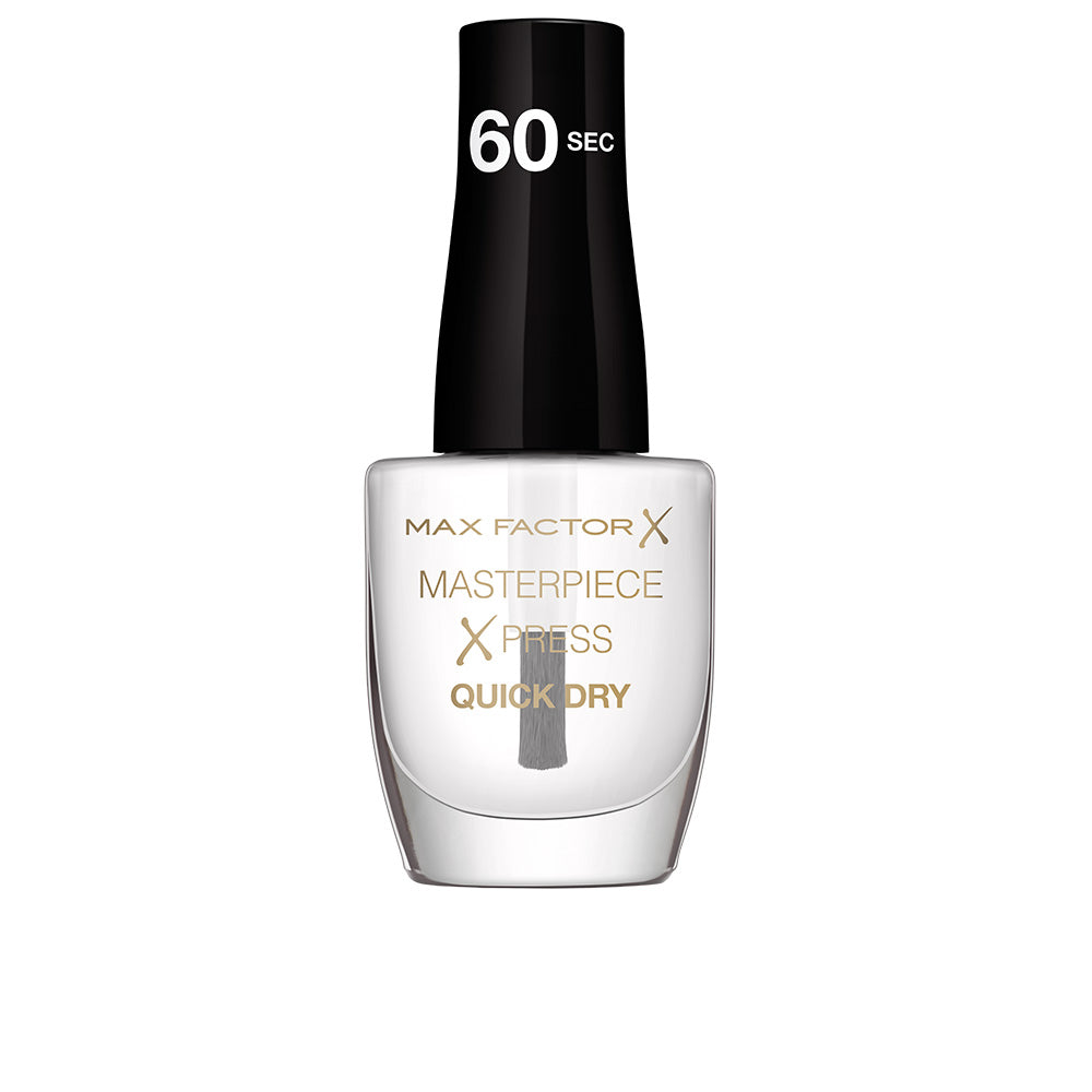 8 ml fast‑dry cream nail polish bottle, glossy neutral shade, Unisex