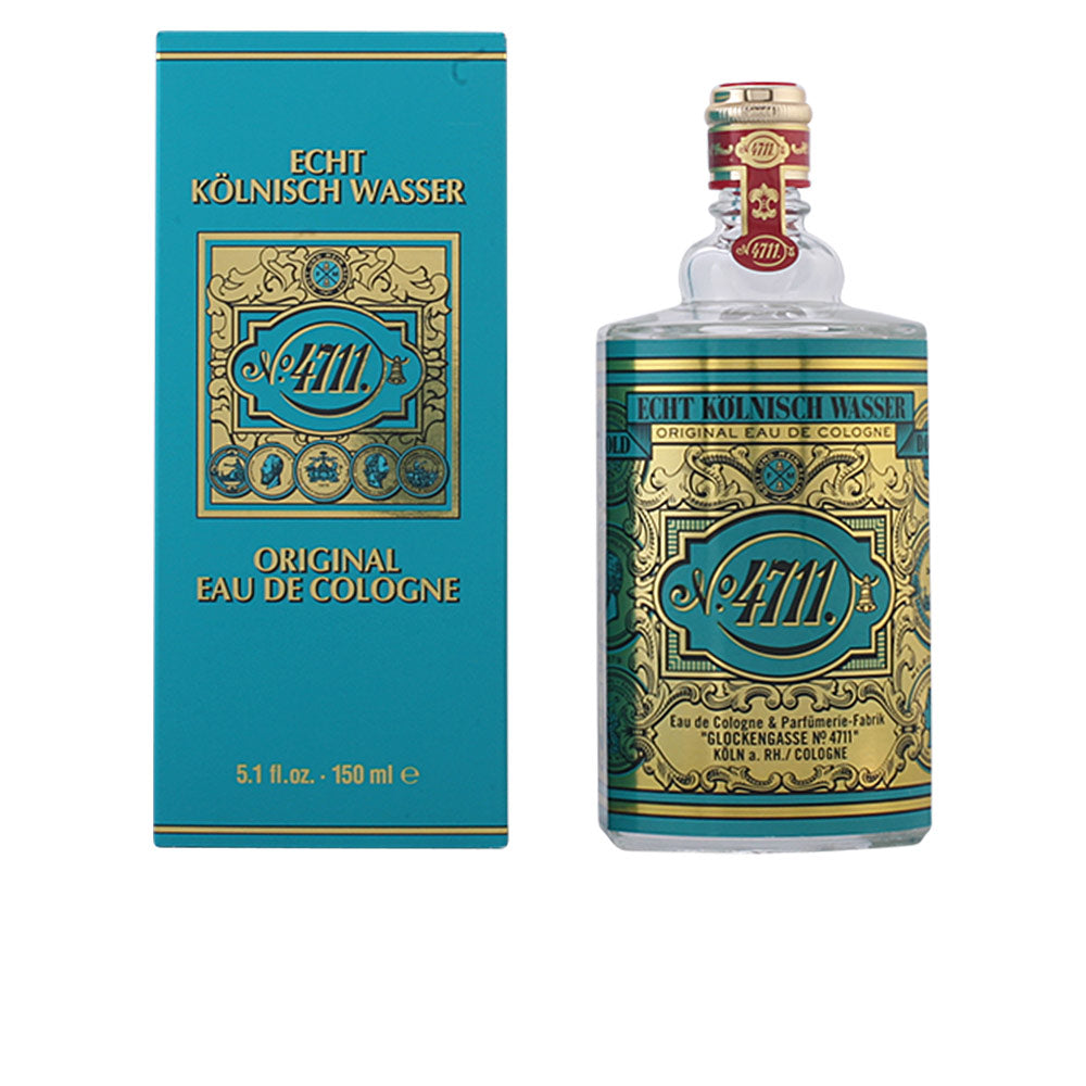 150 ml clear glass bottle of citrus eau de cologne, Unisex, labelled classic design