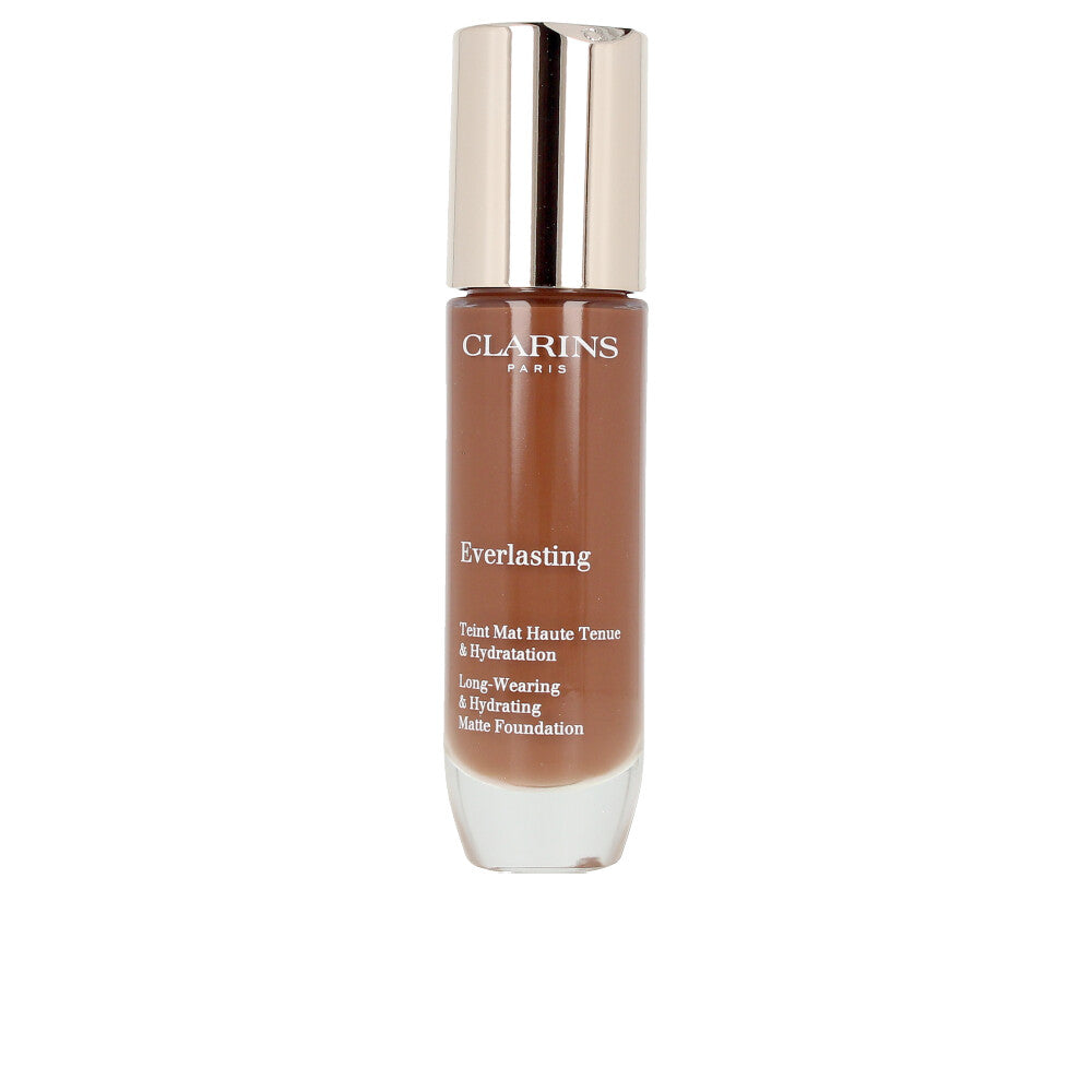 30 ml matte longwear foundation in shade 120C Espresso, pump bottle