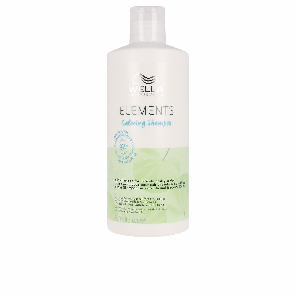 500 ml recyclable shampoo bottle for dry, sensitive scalps — Unisex