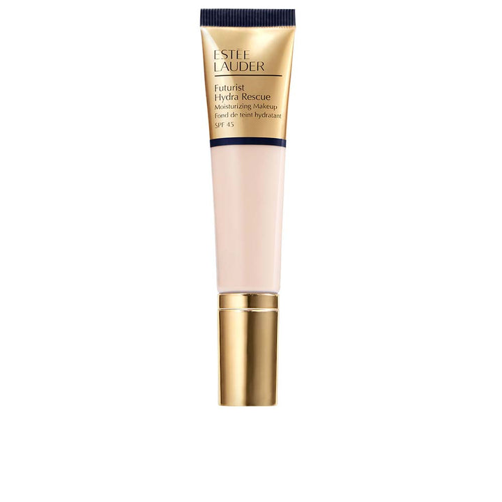 Bottle of lightweight hydrating SPF 45 tinted foundation, shade 2C3 fresco