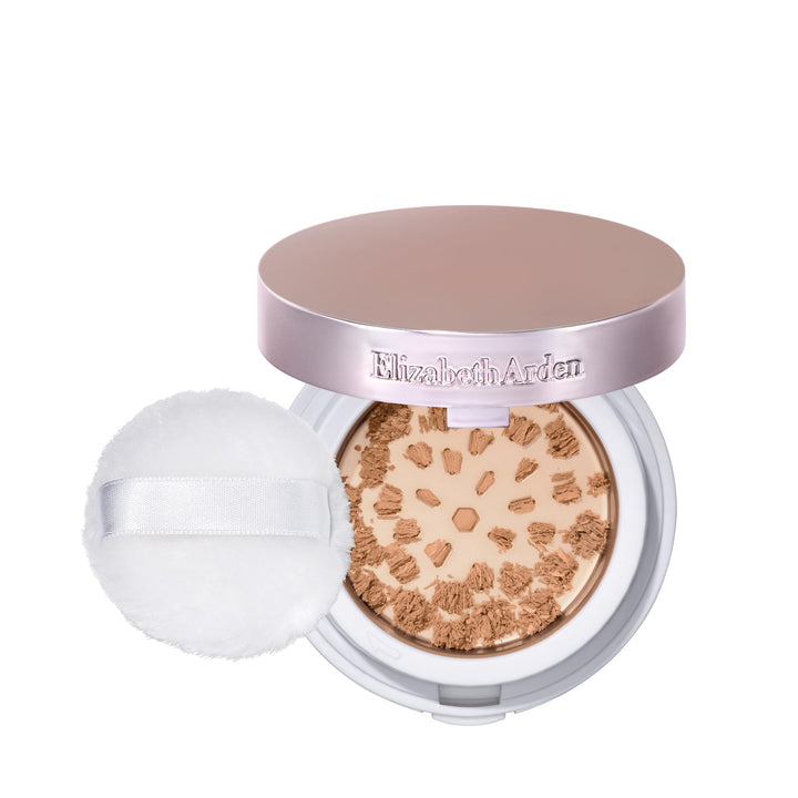 Pressed mineral compact powder in labelled compact, shade 4, 8.33 g