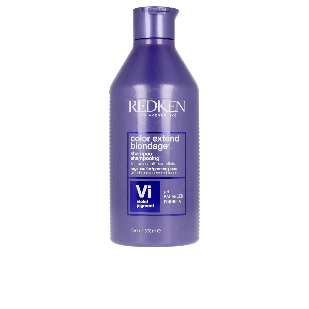 1,000 ml violet neutralising blonde shampoo bottle, salon size, Unisex
