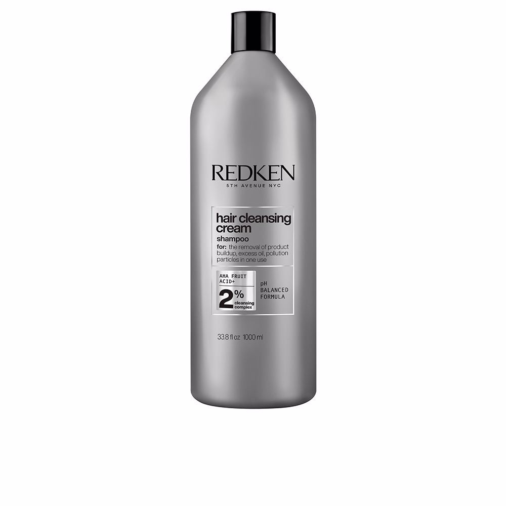 1,000 ml clarifying shampoo bottle; chelating formula for hard water