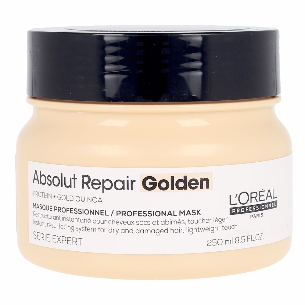 250 ml professional reparative hair mask jar, cream texture, for damaged dry hair