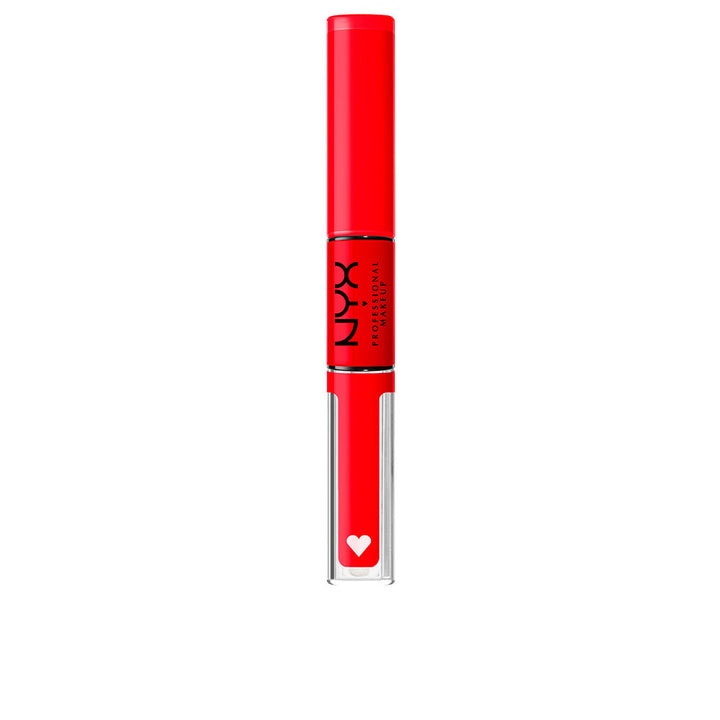 3.4 ml red high‑pigment glossy lip gloss with wand applicator