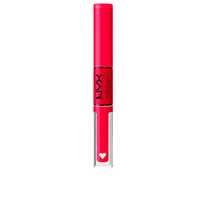 Tube of glossy pink lip gloss with doe‑foot wand, 3.4 ml, &
