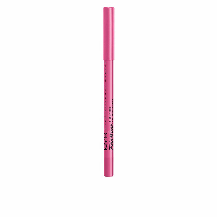 Retractable pink spirit eye liner stick in slim pencil format, 1.22 g