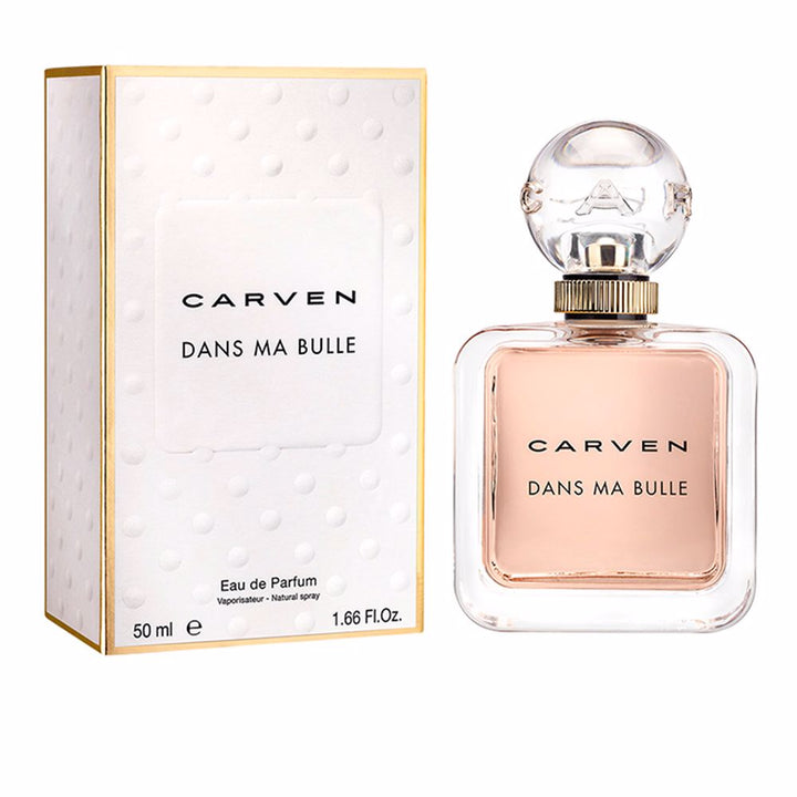 50 ml glass bottle of floral-fruity eau de parfum with pink label
