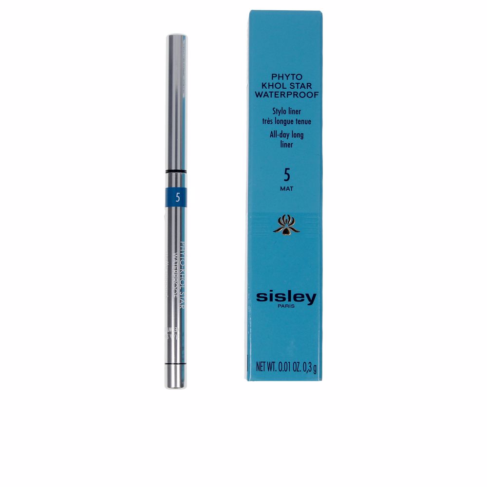Retractable waterproof kohl eyeliner pencil, creamy-firm tip, 1.2 g, peacock shade