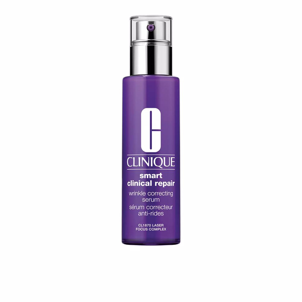 50 ml amber serum bottle with pump; compact clinical treatment for Women