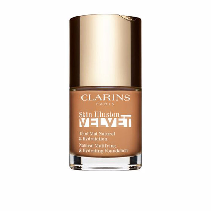 30 ml velvet-matte serum foundation, shade 105N, pump bottle